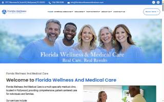 Florida Wellness & Medical Care website