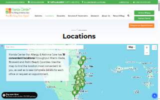 Florida Center For Allergy & Asthma Care of Homestead website