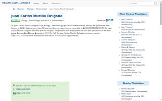 Juan Carlos Murillo, MD website
