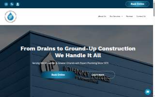 Johnny Jones Plumbing of Horizon West website