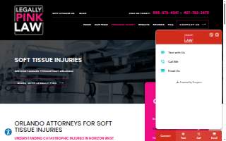 Florida Injury Law Firm website