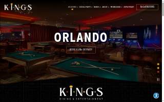 Kings Dining & Entertainment of Horizon West website