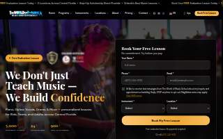 The World of Music School - Four Corners website