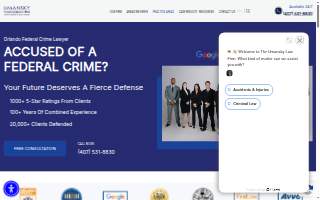 The Umansky Law Firm Criminal Defense & Injury Attorneys of Hunters Creek website