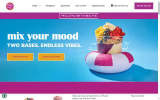 Frutta Bowls of Hunters Creek website