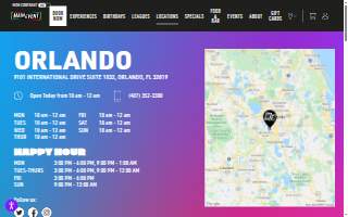 Main Event Orlando website