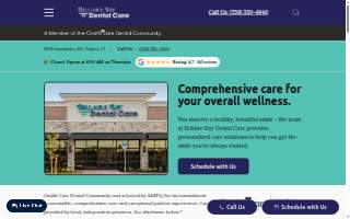 Bellaire Bay Dental Care website