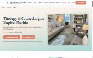Florida Coast Counseling website