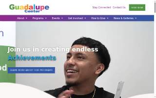 Guadalupe Center website
