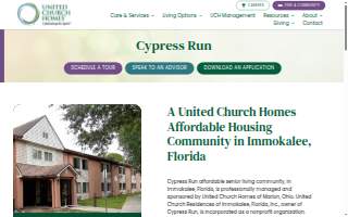 Cypress Run website