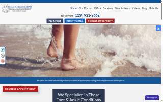 Brian K Doerr DPM PA website