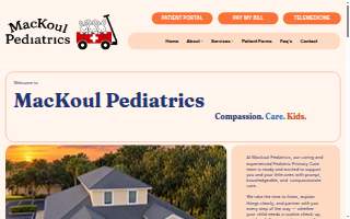 MacKoul Pediatrics Fort Myers website