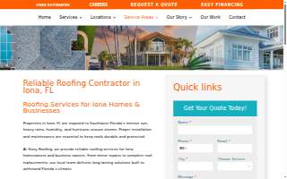Florida New Roof Company website