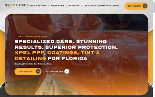 Next Level Detailing of Iona website