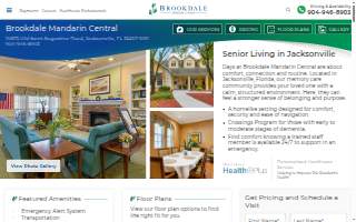 Brookdale Mandarin Central website