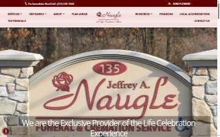 Naugle Funeral Home & Cremation Services website