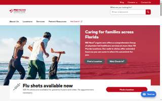 MD Now Urgent Care - Brickell website