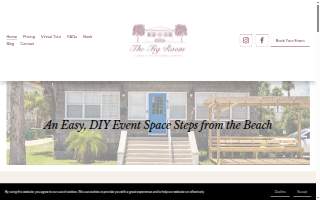 The Fig Room - Jacksonville Wedding and Event Venue website