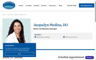Jacquelyn Medina, DO website