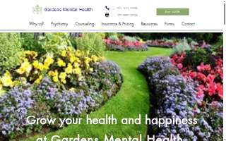 Gardens Mental Health website