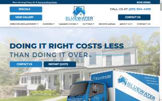 Bluewater Handyman Co. website