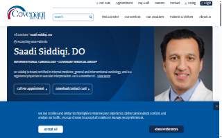 The Siddiqi Law Firm PA website