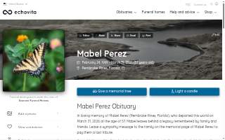 Mabel's Market website