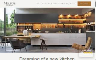 Mauro's Interiors Kitchens, Closets, Bath website