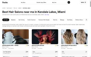Salons by JC Kendale Lakes website