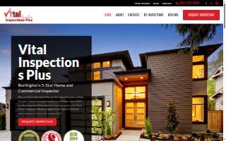 Vital Home Inspections website