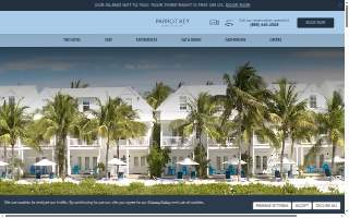 Parrot Key Hotel & Villas website