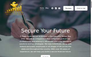 D Riggs Financial LLC website