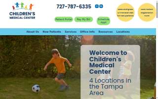 Children’s Medical Center - Westchase of Keystone website