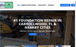 Carrollwood Foundation Repair website