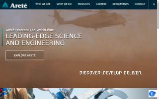 Arete Marketing Agency of Holiday website