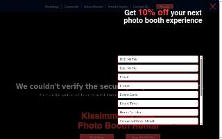 Photo Booth Rental Orlando website
