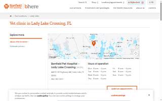 Banfield Pet Hospital website