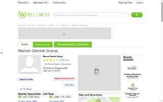 Marion Dental Group website