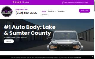 Axe-A-Dent Auto Collision website