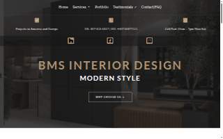 BMS Interior Design website