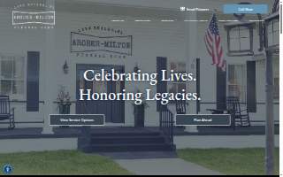Archer-Milton Funeral Home website