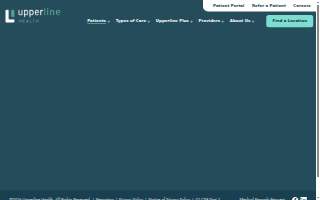 Upperline Health Lake City website