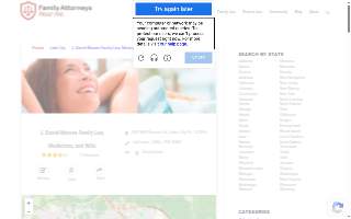 J. Daniel Marsee Family Law, Mediations, and Wills website