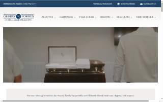 Guerry Funeral Home website