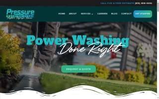 Pressure Washing Clean website