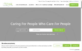 Concierge Home Care website
