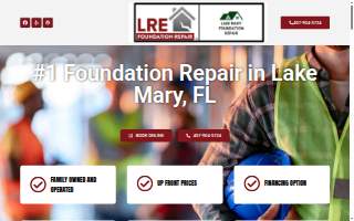 Lake Mary Foundation Repair website