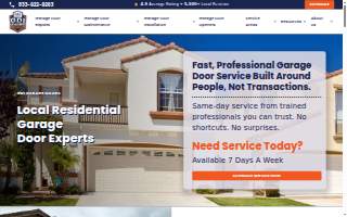 GDI Garage Doors website