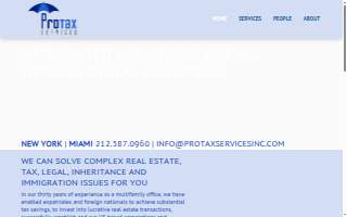 Pro Tax Services Inc website