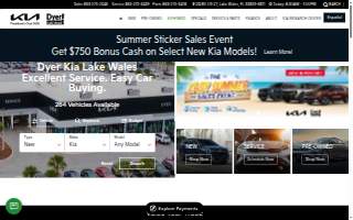 Dyer Kia website